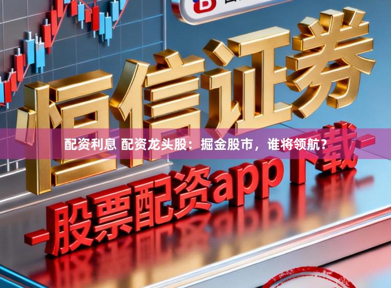 配资利息 配资龙头股:掘金股市,谁将领航?