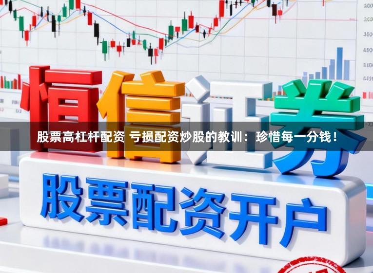 股票高杠杆配资 亏损配资炒股的教训:珍惜每一分钱!