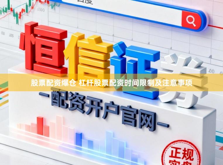股票配资爆仓 杠杆股票配资时间限制及注意事项