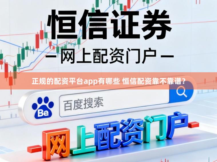 正规的配资平台app有哪些 恒信配资靠不靠谱？